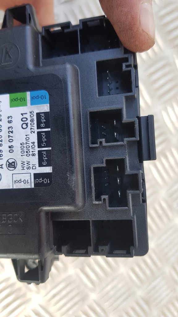 ΕΛΕΓΧΟΣ ΥΠΟΛΟΓΙΣΤΗ MERCEDES B CLASS W245 ΑΡΙΣΤΕΡΟ ΠΙΣΩ A1698208526 Product image