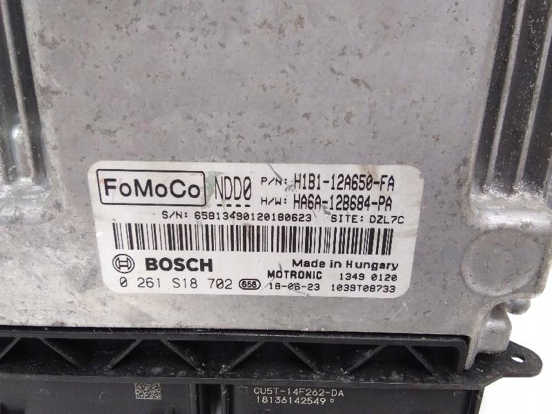 Ford Fiesta VI H1B112A650FA 1.0L Βενζίνη 2018 Υπολογιστής κινητήρα Product image