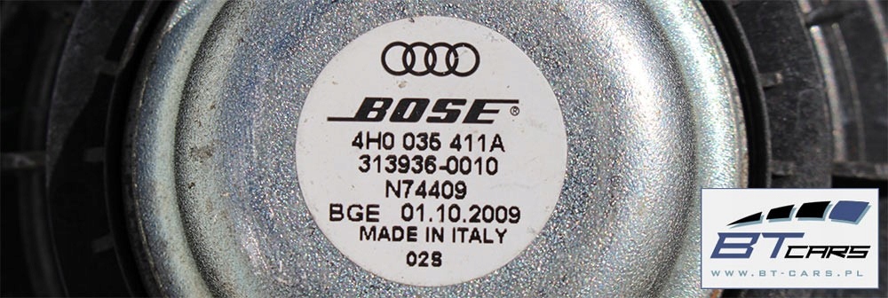 Audi A8 Ηχεία Bose Sound System 4H 4H0035411A 4H1035401 4H1035402 4H0035 Product image
