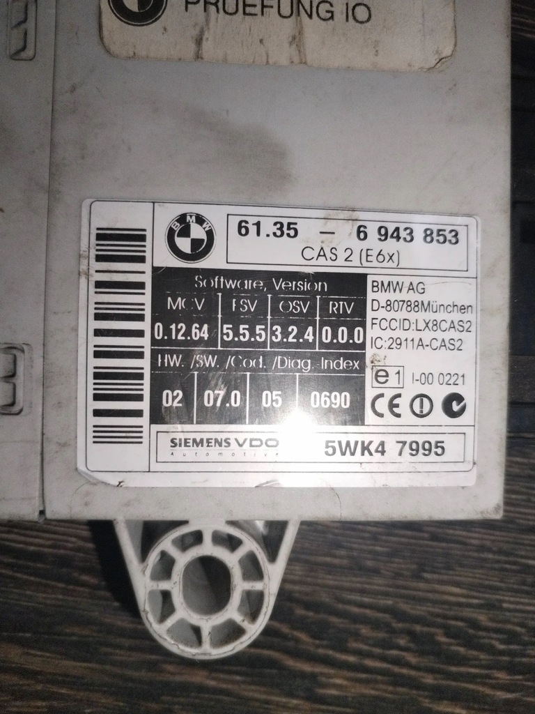 Ελεγκτές BMW 5 E60 E61 2004 Product image