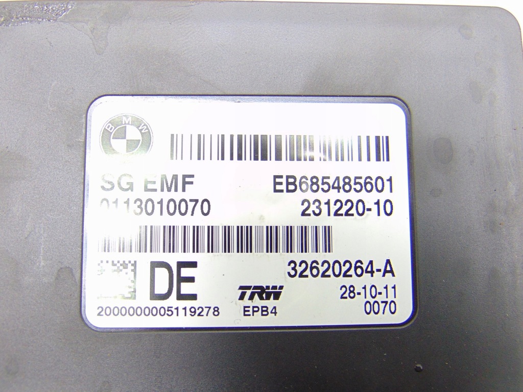 ΜΟΝΑΔΑ ΕΛΕΓΧΟΥ ΧΕΙΡΟΦΡΕΝΟΥ SG EMF BMW 5 F10 F11 6854856 Product image