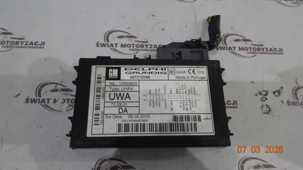 Opel Corsa D Lift 12R Μονάδα Bluetooth 13403828 Product image