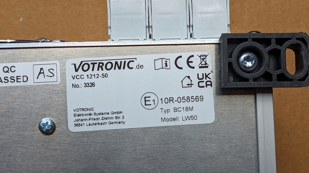 Ρυθμιστής Konwenter Διαχωριστής φόρτισης Kamper Votronic 3326 Product image