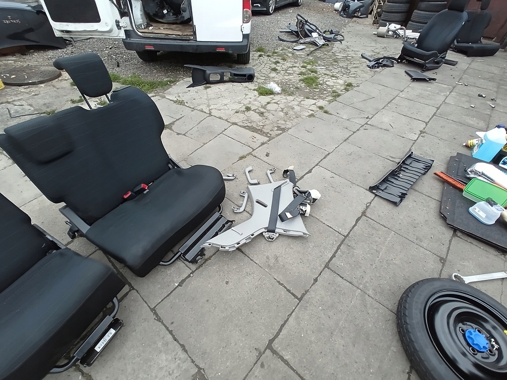 Toyota Yaris II 5D Άμυνα πίσω πίσω ζώνες Product image