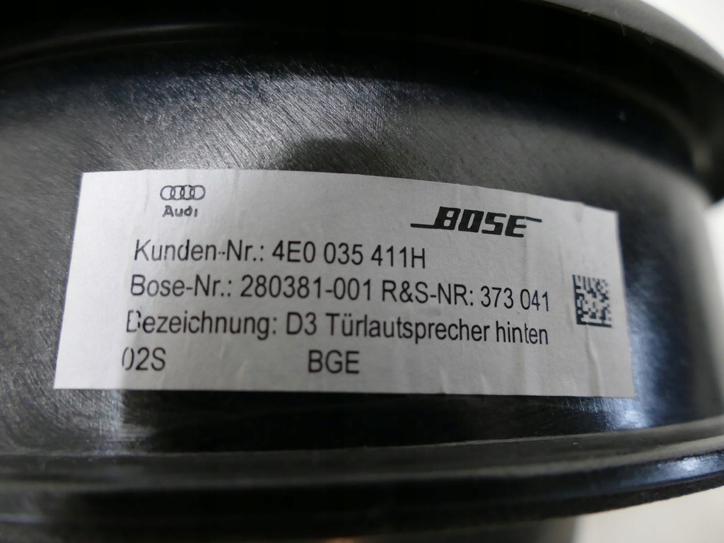 AUDI A8 D3 LIFT BOSE ΗΧΕΙΟ ΠΙΣΩ ΑΡΙΣΤΕΡΑ ΔΕΞΙΑ Product image