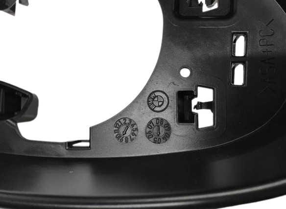 BMW 3 E90 E91 E92 E93 ΠΛΑΙΣΙΟ ΚΑΘΡΕΦΤΗΣ ΚΑΛΥΨΙ ΔΕΞΙΟ 51167170564 Product image