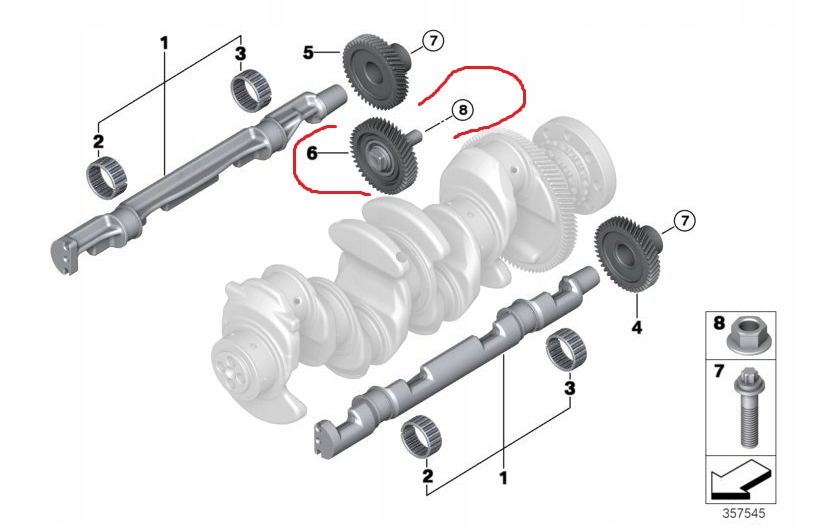 BMW MINI COOPER GEAR 2.0 B47 B48 Product image