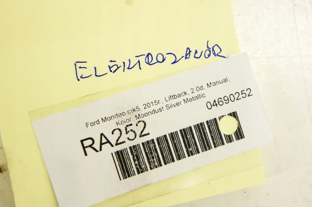 Ηλεκτρομαγνητική βαλβίδα RA252 Ford Mondeo Mk5 2.0d Product image