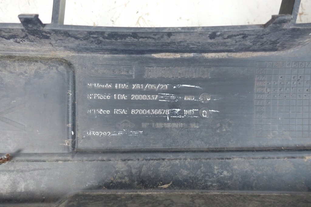 RENAULT KANGOO II 2 2008- ΜΠΡΟΣΤΙΝΟΣ ΠΡΟΦΥΛΑΚΤΗΣ 8200436678 Product image