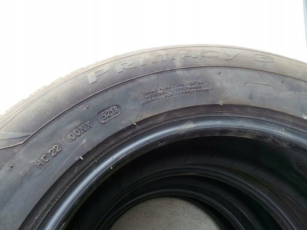 MICHELIN PRIMACY 3 TIRE 215/65/R18 99V 2018 Product image