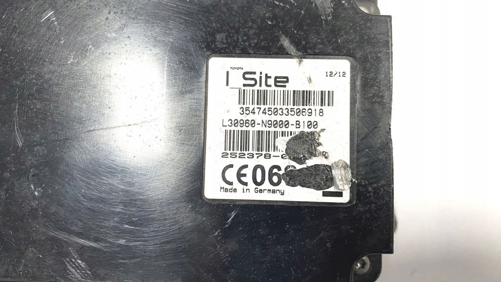 Ελεγκτής Toyota 252378-002 L30960-N9000-B100 Product image