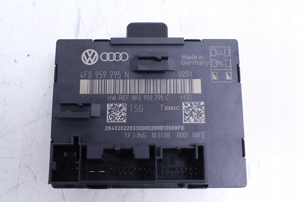 ΜΟΝΑΔΑ ΕΛΕΓΧΟΥ ΠΟΡΤΑΣ AUDI A4 B8 08 Product image