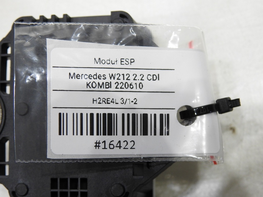 ΑΙΣΘΗΤΗΡΑΣ ESP MERCEDES W212 2.2 CDI A0055422618 Product image