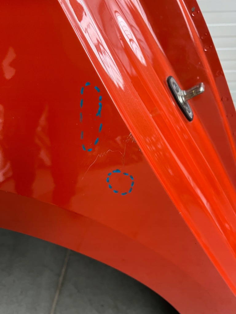 Τέταρτο δεξί πίσω φτερό δεξιά πίσω κολόνα Opel Corsa F Product image