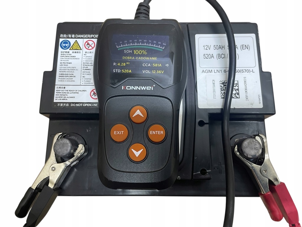 AGM Start-STOP 12V 50AH 570A MINI 2023 Product image