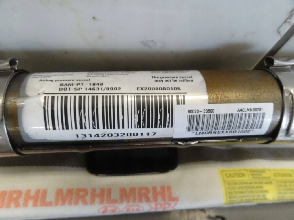 HYUNDAI IX35 2014 LIFT KURTYNA POWIETRZNA AIRBAG PRAWA 85020-2S500 Product image