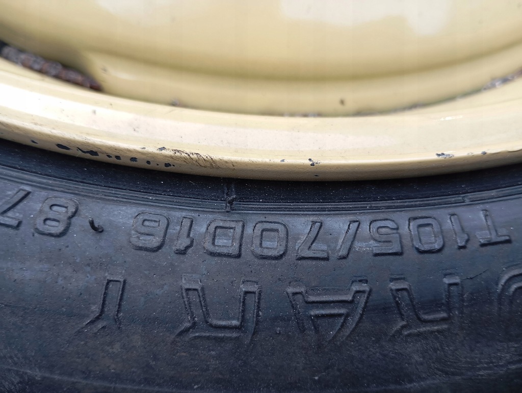 ΑΝΤΑΛΛΑΚΤΙΚΟΣ ΤΡΟΧΟΣ DAIHATSU MATERIA 105/70R16 Product image