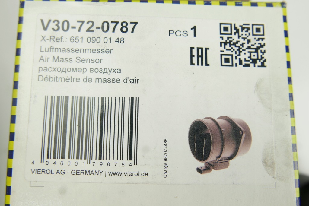 Mercedes Sprinter W906 Vito Viano Flow Meter Product image