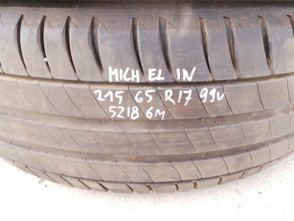 MICHELIN PRIMACY 3 TIRE 215/65/R18 99V 2018 Product image