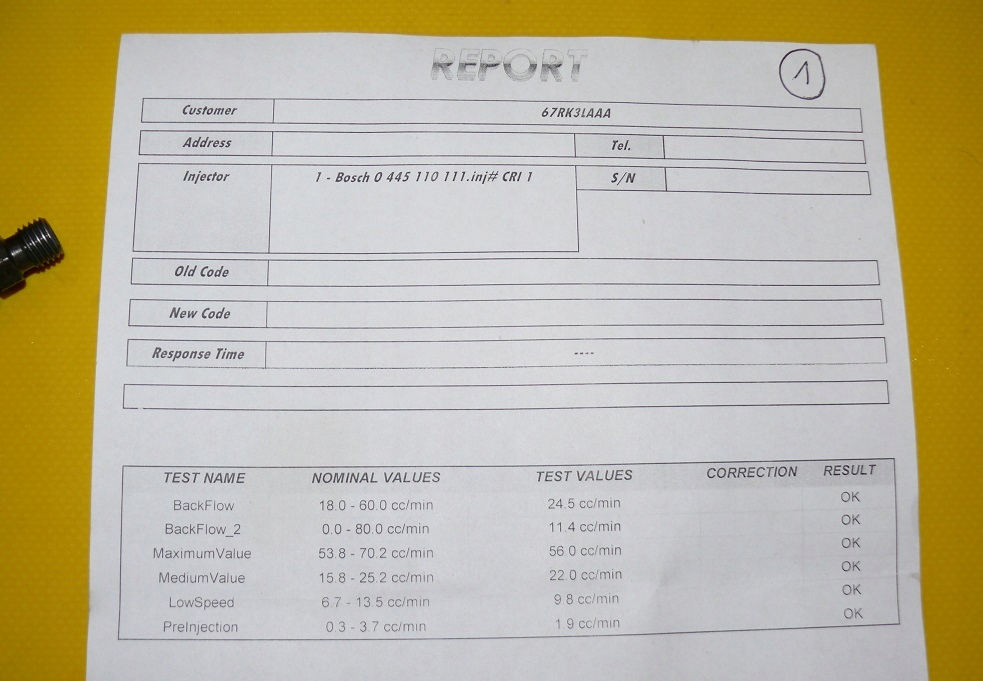 INJECTION INJECTOR ALFA ROMEO 156 2.4 JTD LIFT Product image