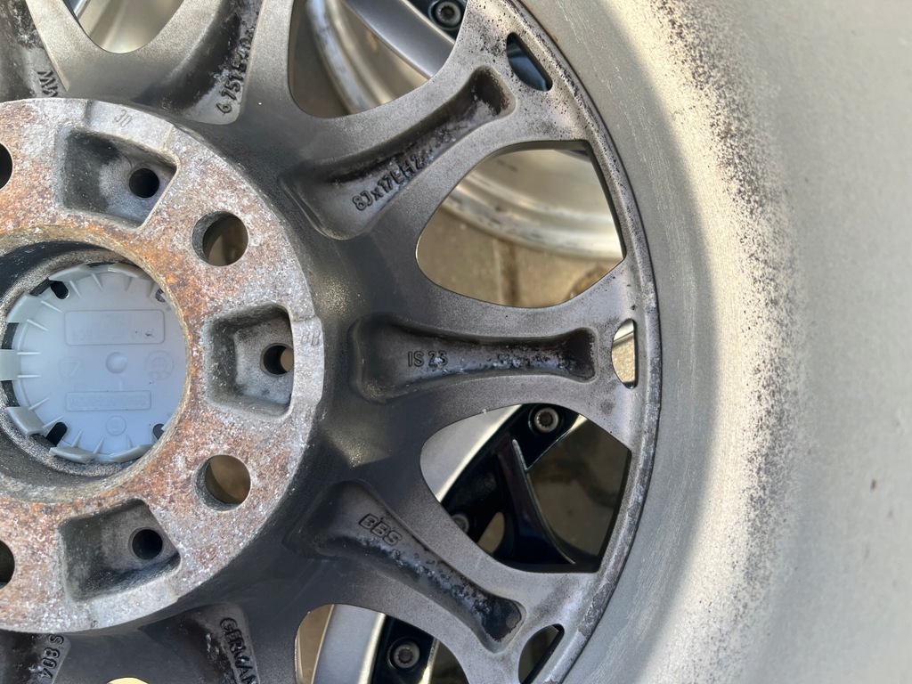BBS BMW ALU ΖΑΝΤΕΣ 17'' 5X120 ET23 E60 E63 E46 ΣΦΥΡΗΤΟ Product image