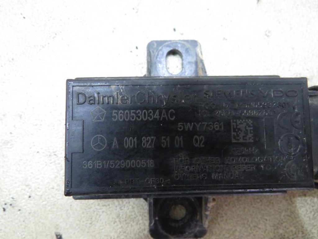 ΑΙΣΘΗΤΗΡΑΣ ΠΙΕΣΗΣ ΕΛΑΣΤΙΚΩΝ JEEP WK 3.0 CRD 56053034AC Product image