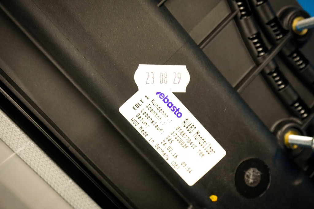 Ηλιοροφή οροφή Audi A5 S5 Spb 8T8 8T8877041E TB9 Product image