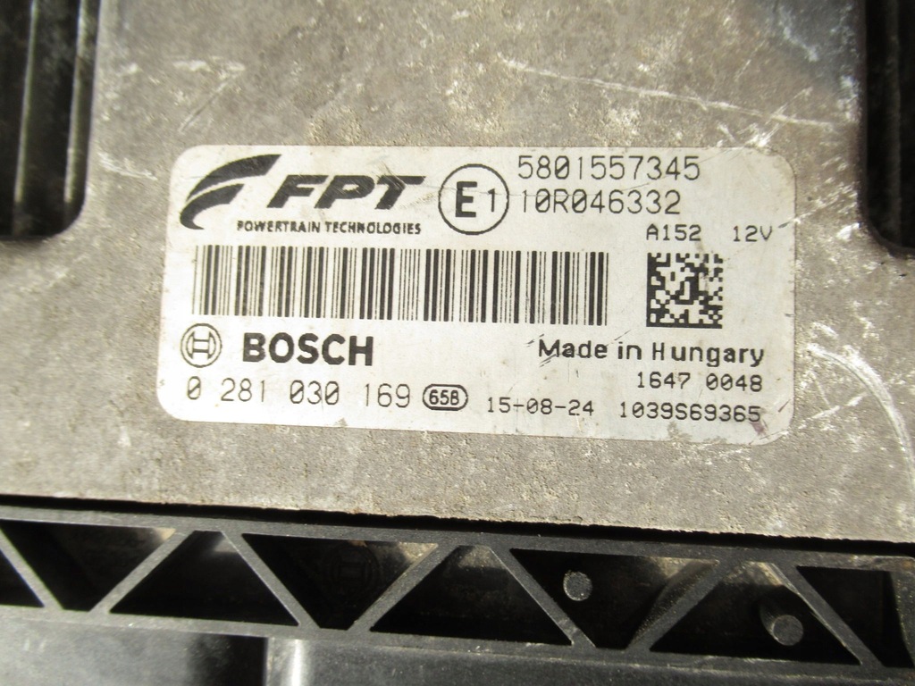 Komputer IVECO 2.3 0281030169 5801557345 IMMO OFF CAŁKOWICIE WYŁĄCZONY Product image