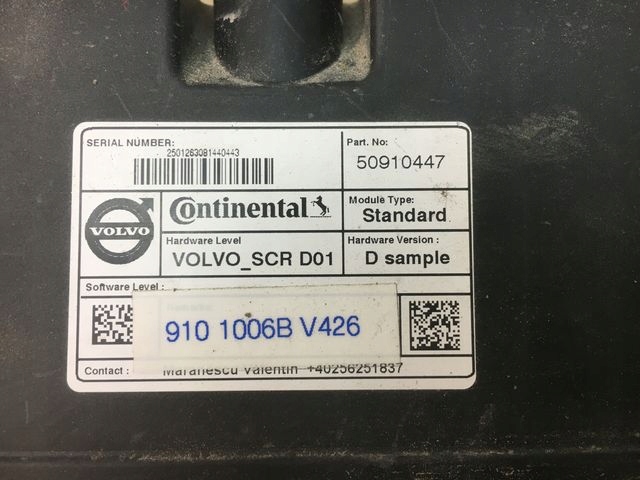 VOLVO XC60 XC90 II AD BLUE CONTROLER 50910447 Product image
