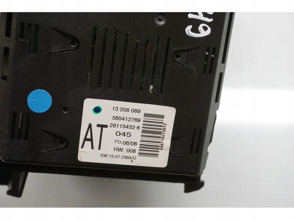 Vauxhall Zafira 2006 MPV 4/5dr 13208089 (05-14) Product image