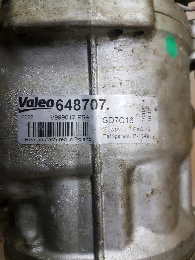 CITROEN C5 III COMPRESSOR 3.0 HDI 648707 Product image