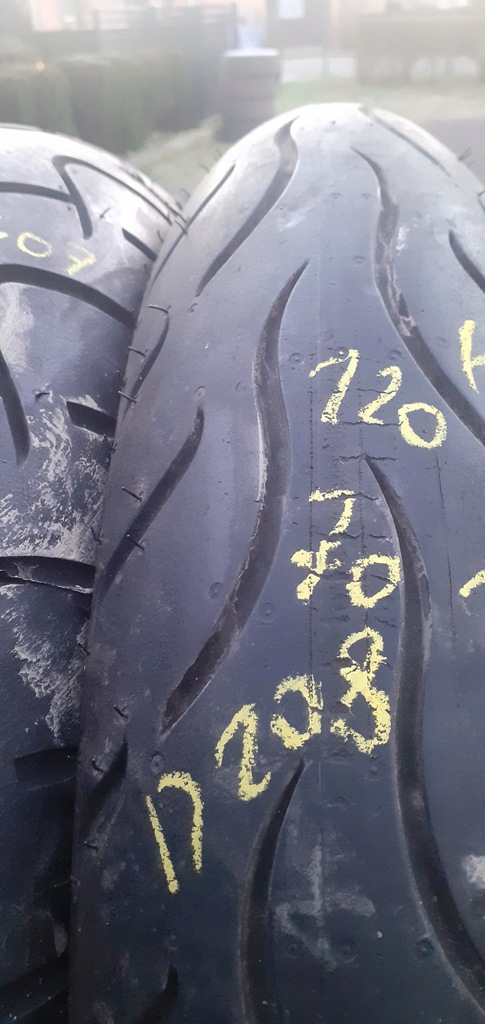 ΣΕΤ ελαστικό DUNLOP SPORTMAX HARLEY D. 180/55ZR18 + 120/70ZR19 D207 D208 Product image