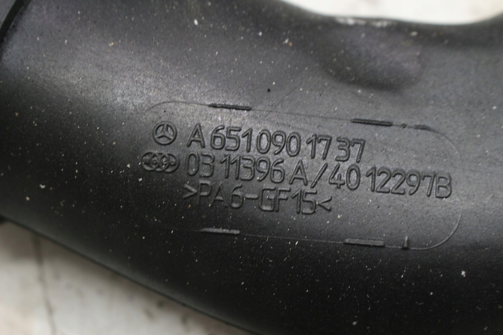 AIR PIPE MERCEDES W176 W246 CLA W117 1.8 651 CDI A6510901737 Product image