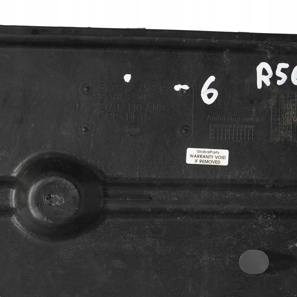 Mini R56 Skid Plate Left 2753163 Product image