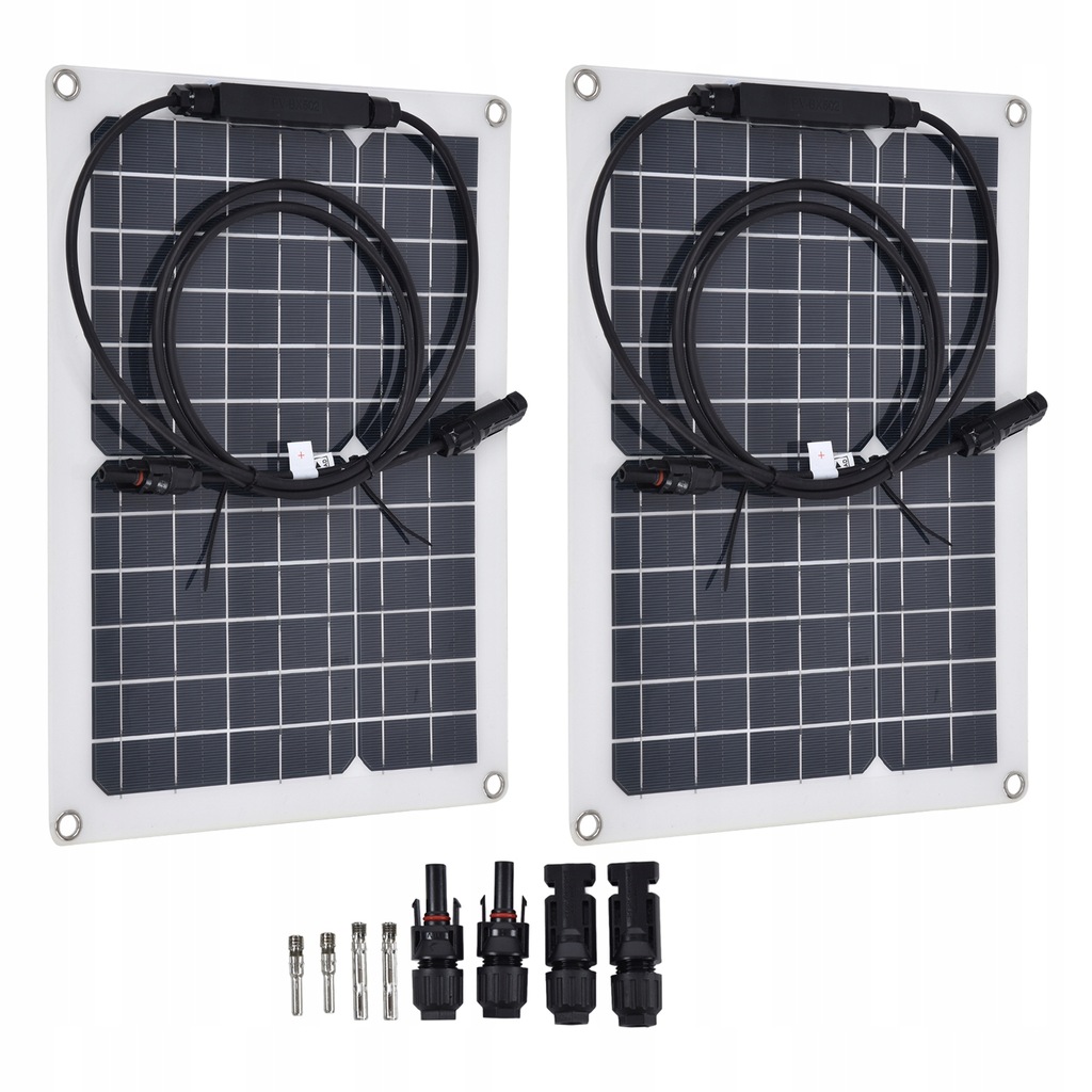 2 τεμ. Σύνολο ηλιακών συλλεκτών 15W φορητό Product image