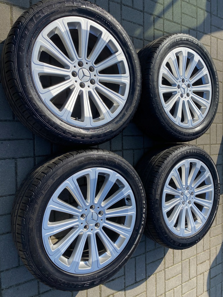 ΖΑΝΤΕΣ 20 MERCEDES 166 164 GLK ΣΕΤ ΜΕ ΕΛΑΣΤΙΚΑ Product image