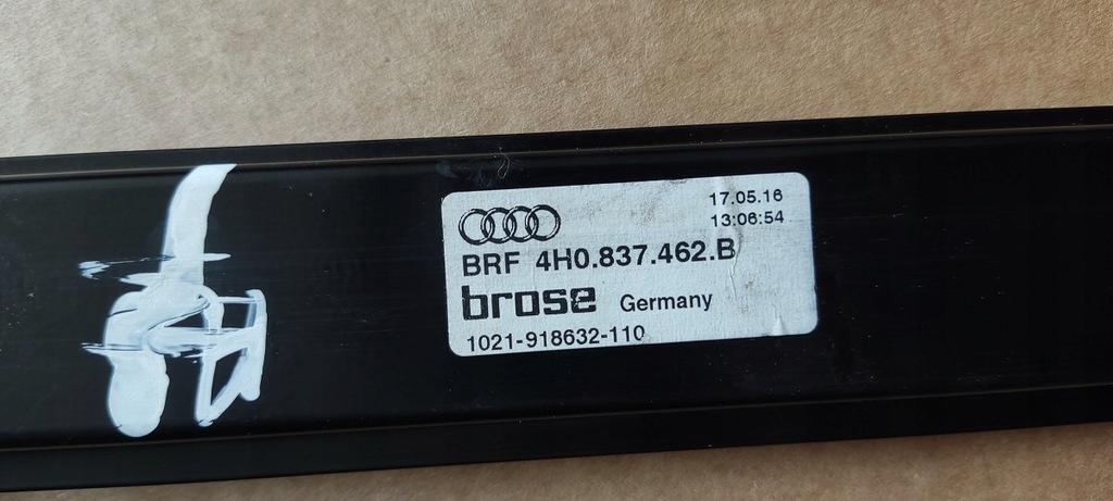 Ρυθμιστής παραθύρων Audi a8 d4 μπροστά δεξιά 4H0837462B Product image