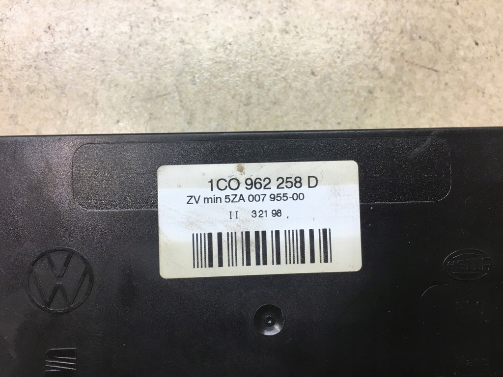 MODUŁ KOMFORTU VW LUPO 1.4 16V 1C0962258D Product image