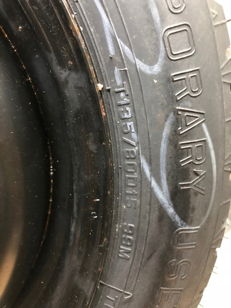 NISSAN ALMERA N16 ΑΝΤΑΛΛΑΚΤΙΚΟΣ ΤΡΟΧΟΣ 135/80 15 Product image