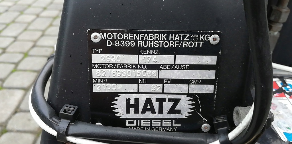 ΚΙΝΗΤΗΡΑΣ HATZ 2G30 92NH 2100rpm 912cc Product image