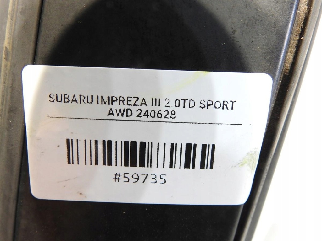 ΠΙΣΩ ΑΡΙΣΤΕΡΑ ΠΟΡΤΑ 61Κ SUBARU IMPREZA III GH Product image