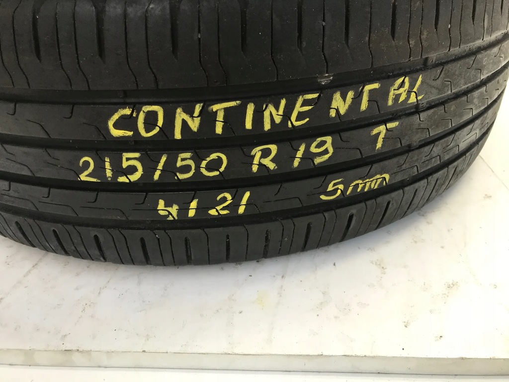 OPONA OPONY CONTINENTAL ECOCONTACT 6 215/50 R19 93T 5,5 MM 2021 Product image