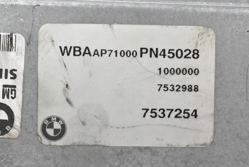 Οδηγός θώρακα 7532988 96025744 5WK33503AU BMW E46 2.0 D 150 km 01-06 Product image