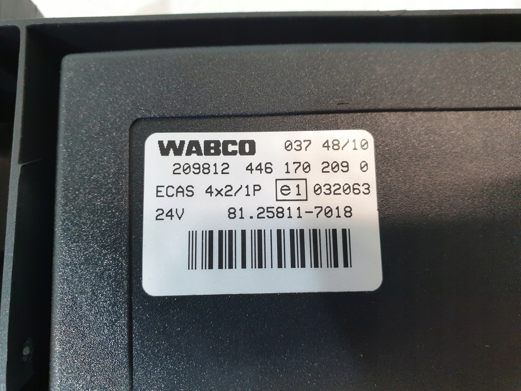 ECAS CONTROLLER MAN TGX TGA TGS 81.25811-7018 EURO5 Product image