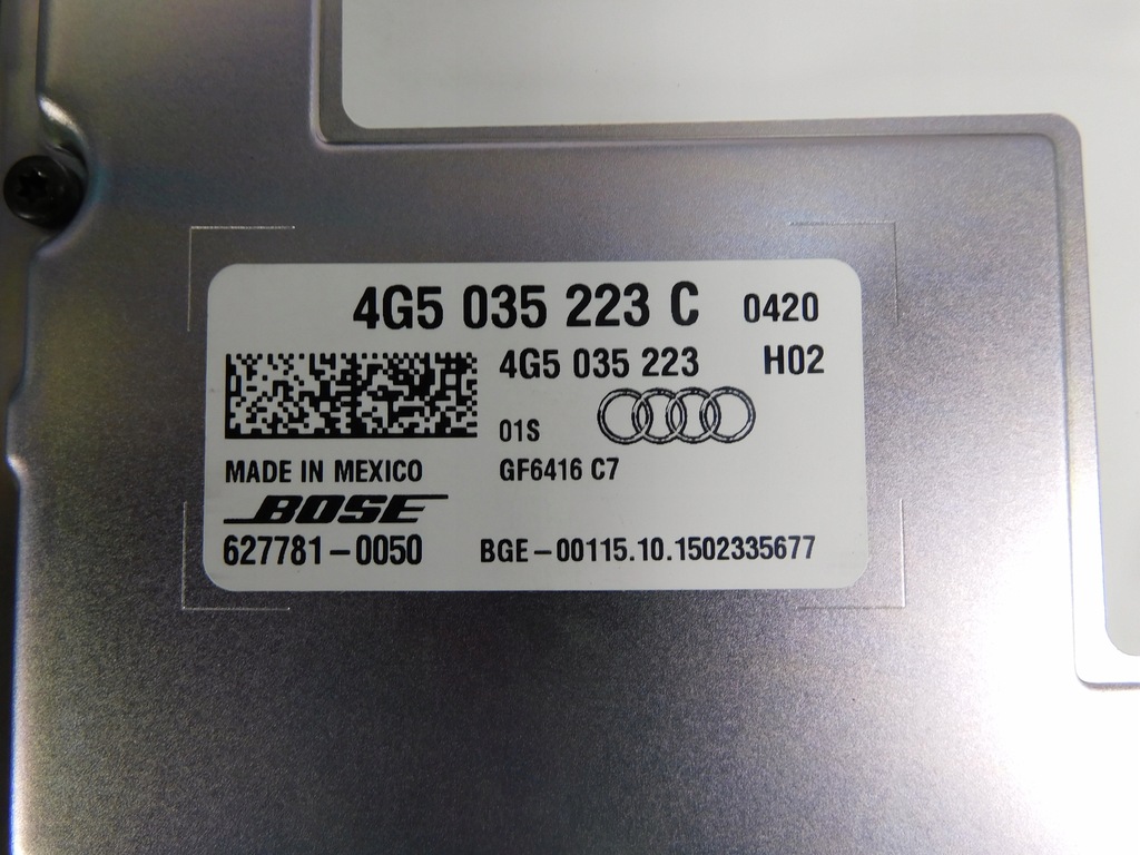 Audi A7 4G Sound System Bare Product image