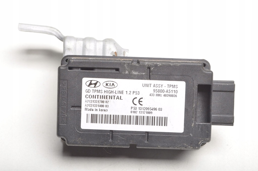 ΑΙΣΘΗΤΗΡΑΣ ΠΙΕΣΗΣ ΑΕΡΑ ΕΛΑΣΤΙΚΩΝ HYUNDAI I30 II 95800-A5110 Product image