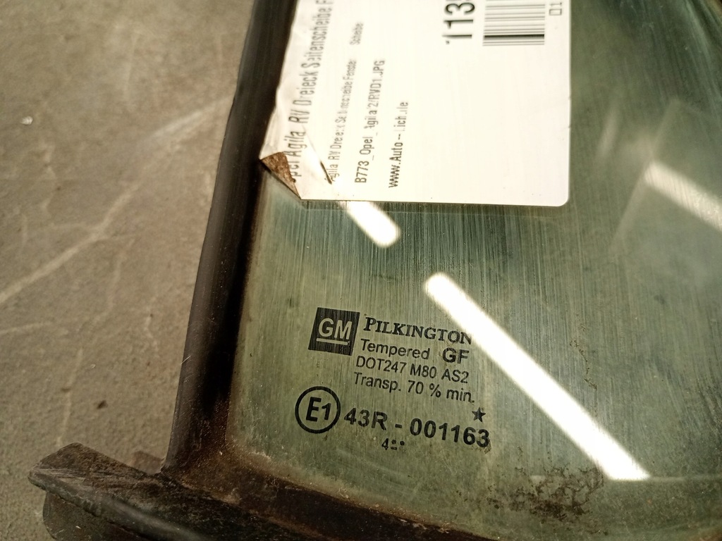 Δεξί παράθυρο Opel Agila A 04R Product image