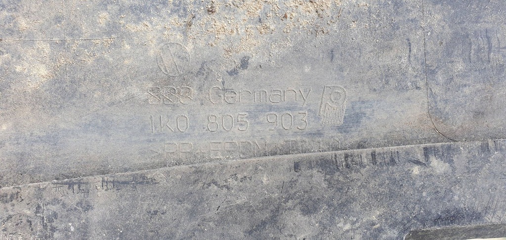 Volkswagen Golf v 5 1k0 μπροστινό προφυλακτήρα Product image