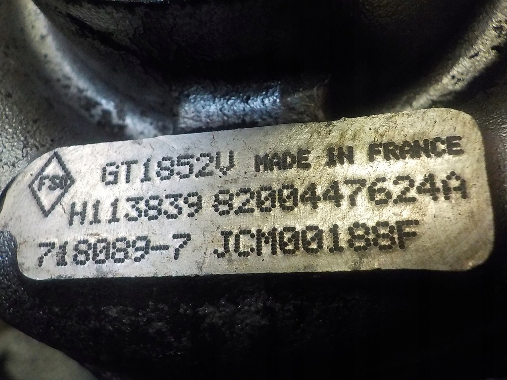 ESPACE IV LAGUNA 2.2 DCI 07r turbine turbocharger 8200447624A Product image
