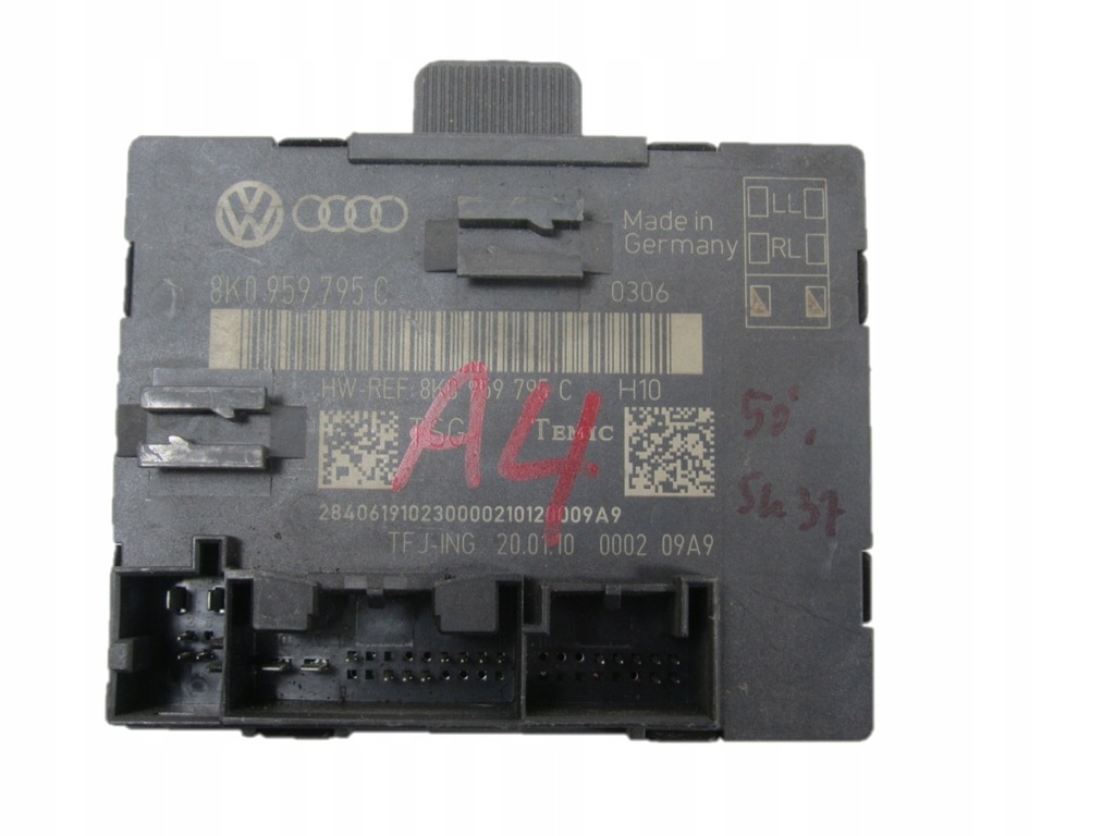 ΜΟΝΑΔΑ ΕΛΕΓΧΟΥ ΠΟΡΤΑΣ AUDI A4 B8 08 Product image